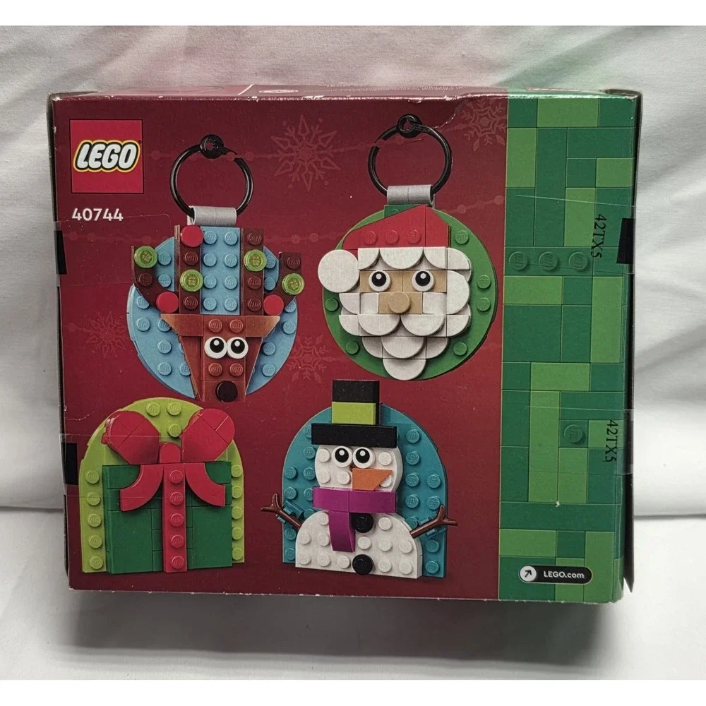 LEGO Authentic Christmas Ornament Selection Building Set New In Box 40744